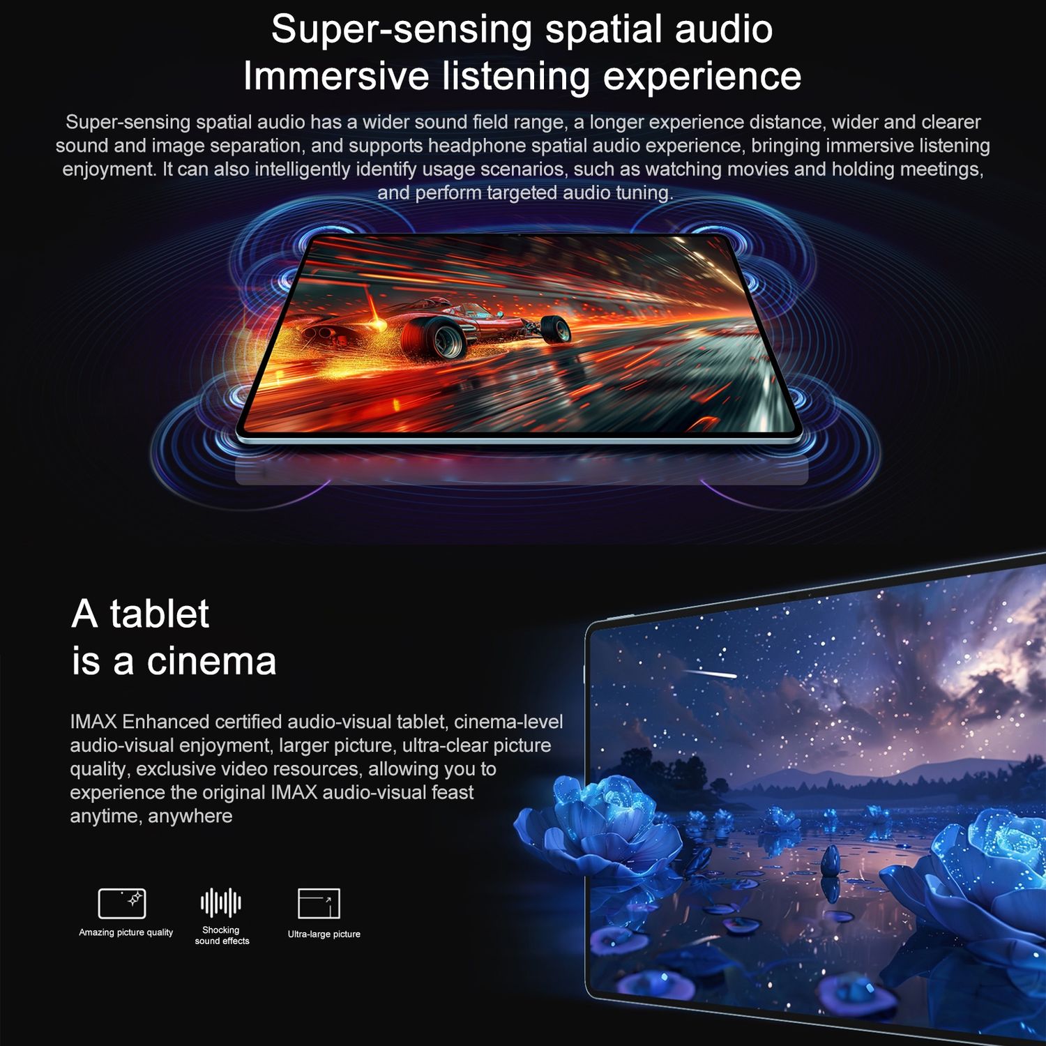 Honor Pad GT Pro Tablet PC 12.3 12GB 256GB OLED 144Hz Azul HONOR