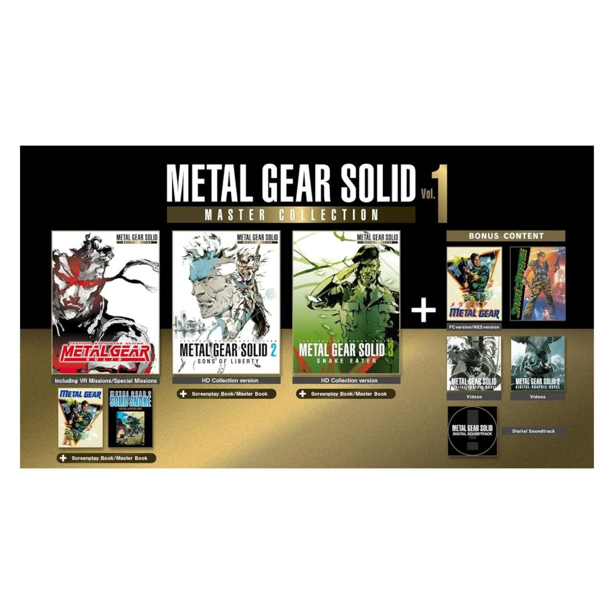 PLAYSTAR - Metal Gear Solid Master Collection Vol. 1 Ps5 Fisico Nuevo