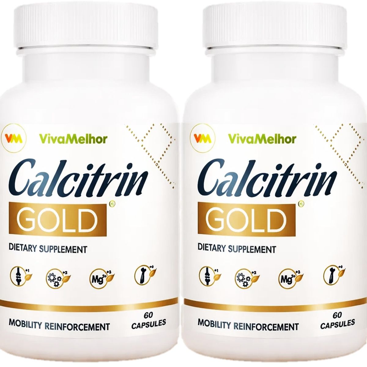 USA - 2 CALCITRIN GOLD 60 USA IMPORT. Caps Improve your lifestyle