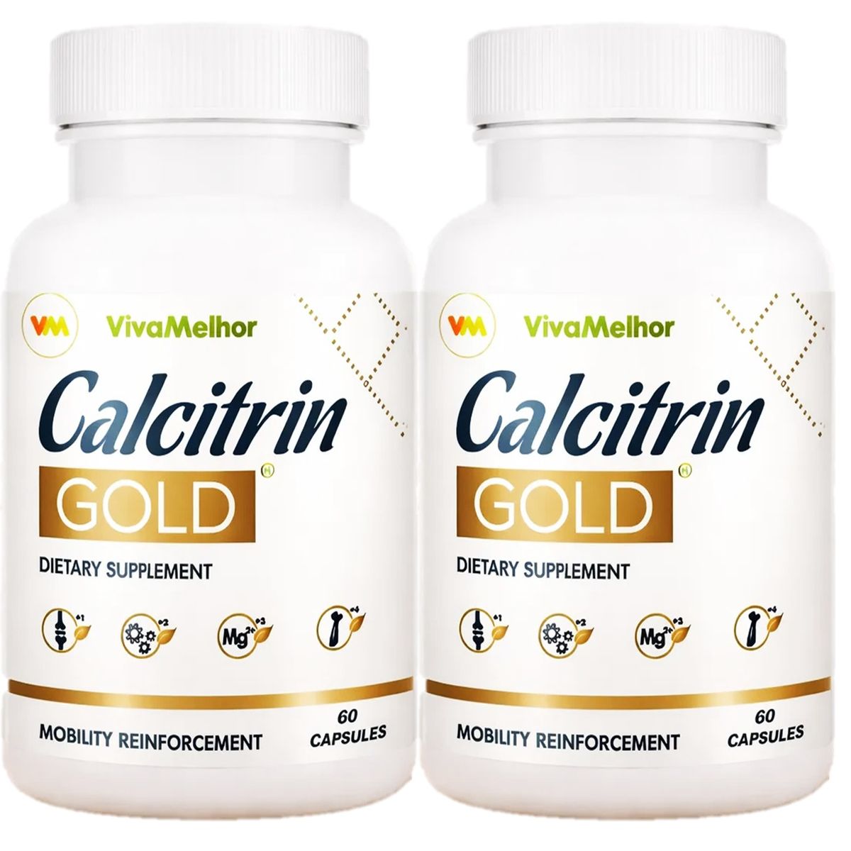 USA - 2 CALCITRIN GOLD 60 USA IMPORT. Caps Improve your lifestyle