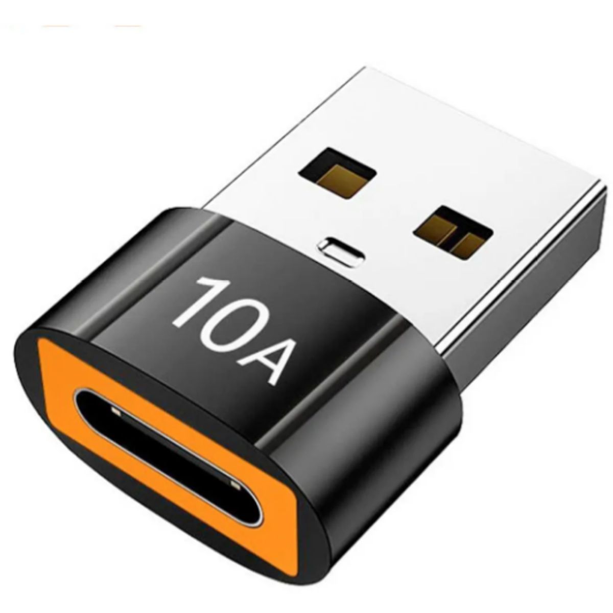 BOUN - Convertidor Original 10a Tipo C A Usb Macho Datos Alta Velocidad Color Negro