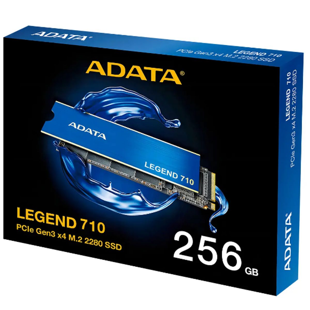 ADATA - Hd Solido Adata 256gb Legend 710 M.2 Nvme Pcie 2280 Color Azul