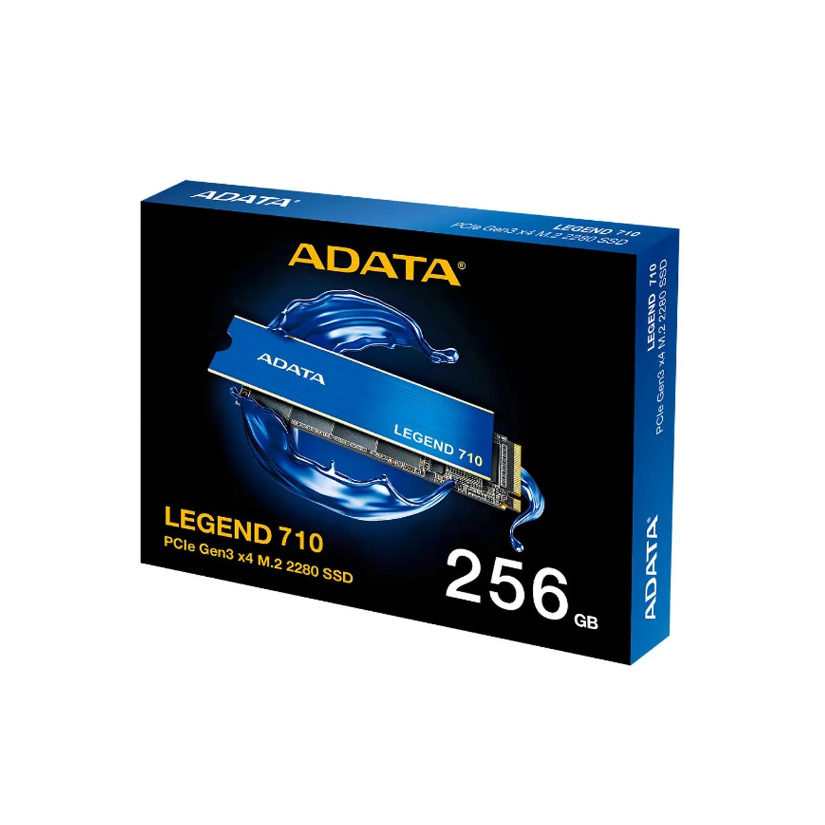 ADATA - Hd Solido Adata 256gb Legend 710 M.2 Nvme Pcie 2280 Color Azul
