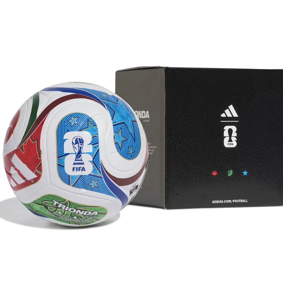 AMERICAN GENERICS - Balon de futbol 2026 Tamaño 5 Incluye Caja de Lujo Entrenamiento y Recreación