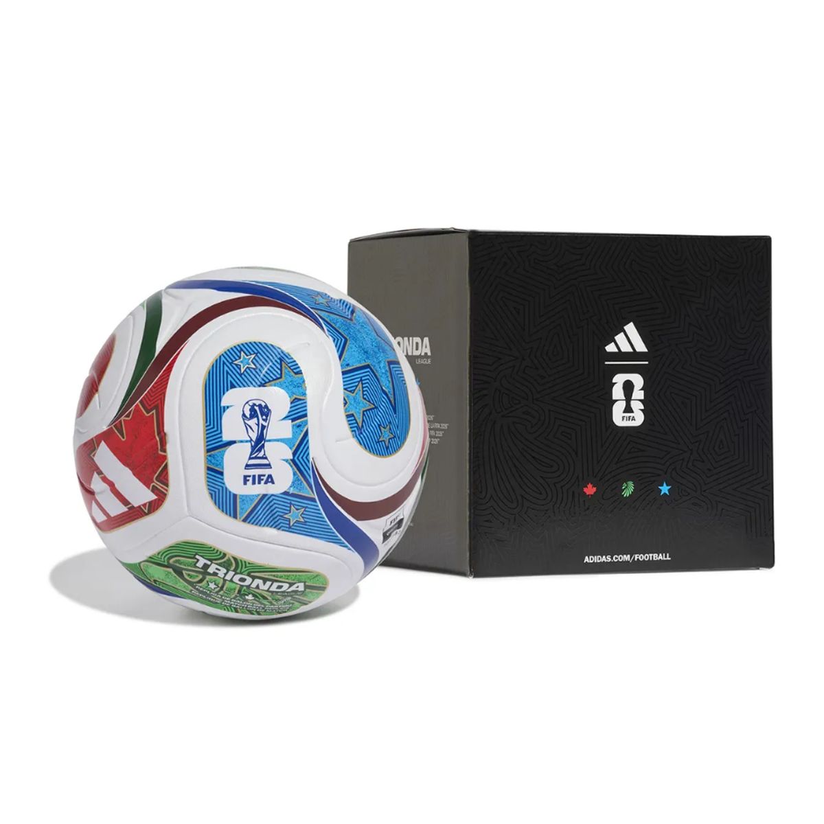 AMERICAN GENERICS - Balon de futbol 2026 Tamaño 5 Incluye Caja de Lujo Entrenamiento y Recreación