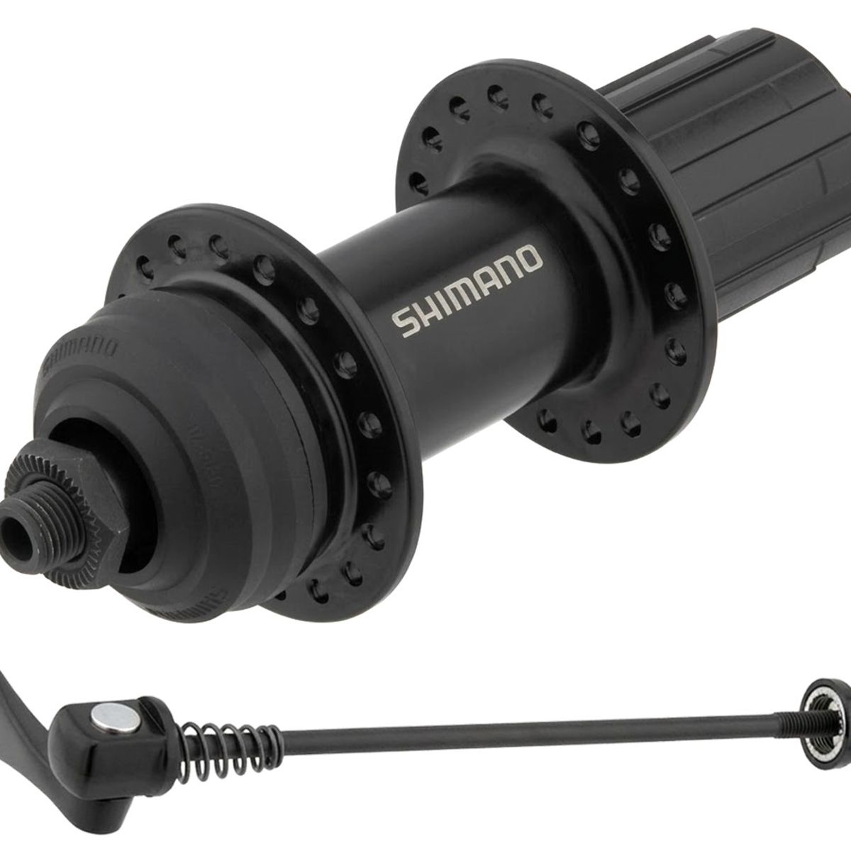 SHIMANO - Manzana Trasera Bicicleta 891011v 36h Shimano Qc400 Disco