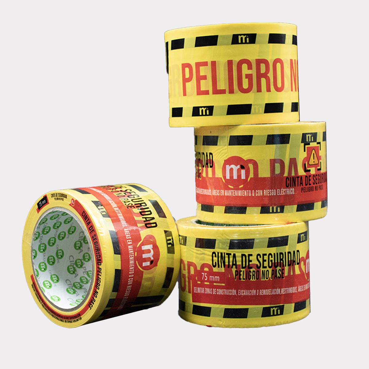 GENERICO - Cinta Peligro 100 Metros x6