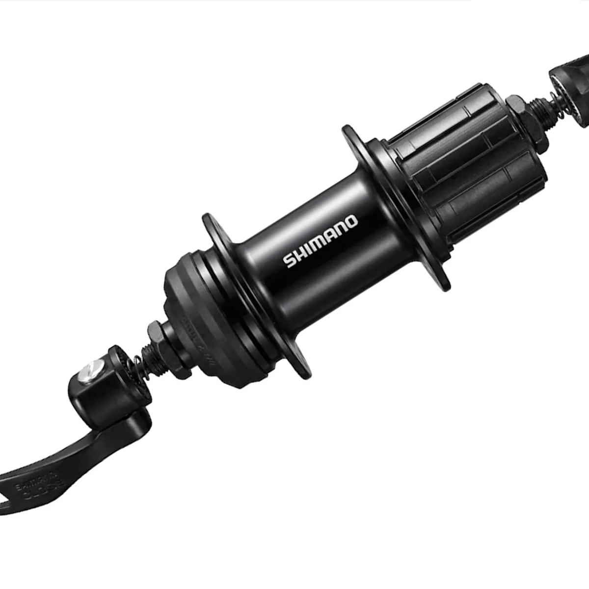 SHIMANO - Manzana Trasera Bicicleta 891011v 36h Shimano Qc400 Disco
