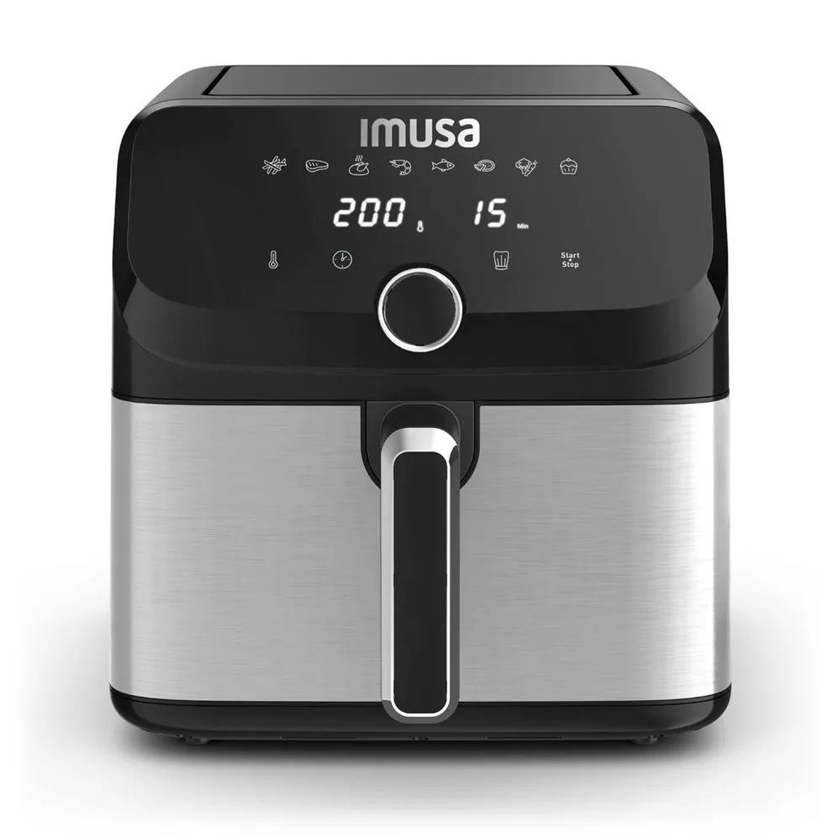 IMUSA - Freidora de aire IMUSA Easy Fry MEGA 7,5L Digital Negra