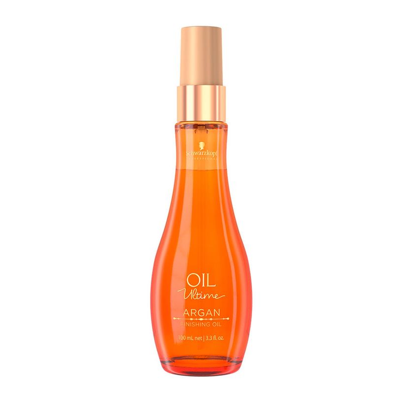 OIL UTLIME - Aceite Capilar Oil Ultime By Schwarzkopf Acabado de Argan Cabello Normal a Grueso Brillo 100 ml