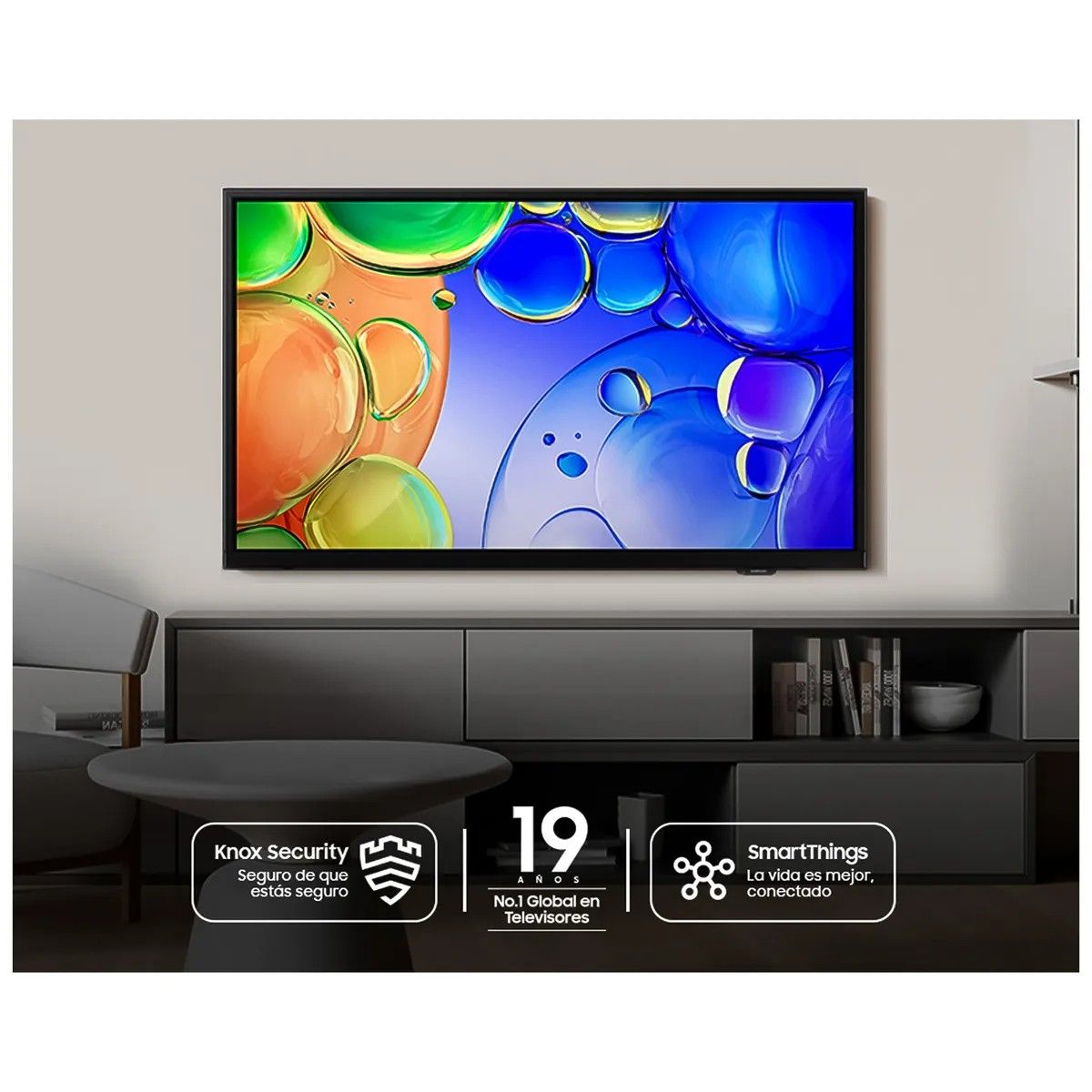 SAMSUNG - Televisor Samsung 40 Pulgadas QLED QN40Q5FAAK Full HD Smart TV Tizen
