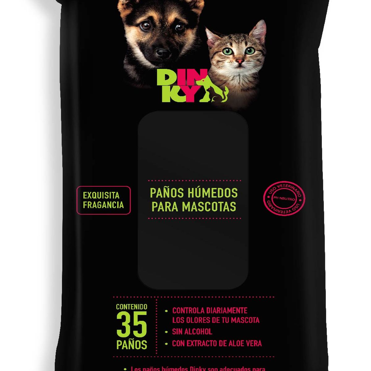 DINKY - Paños Humedos Para Mascotas DINKY