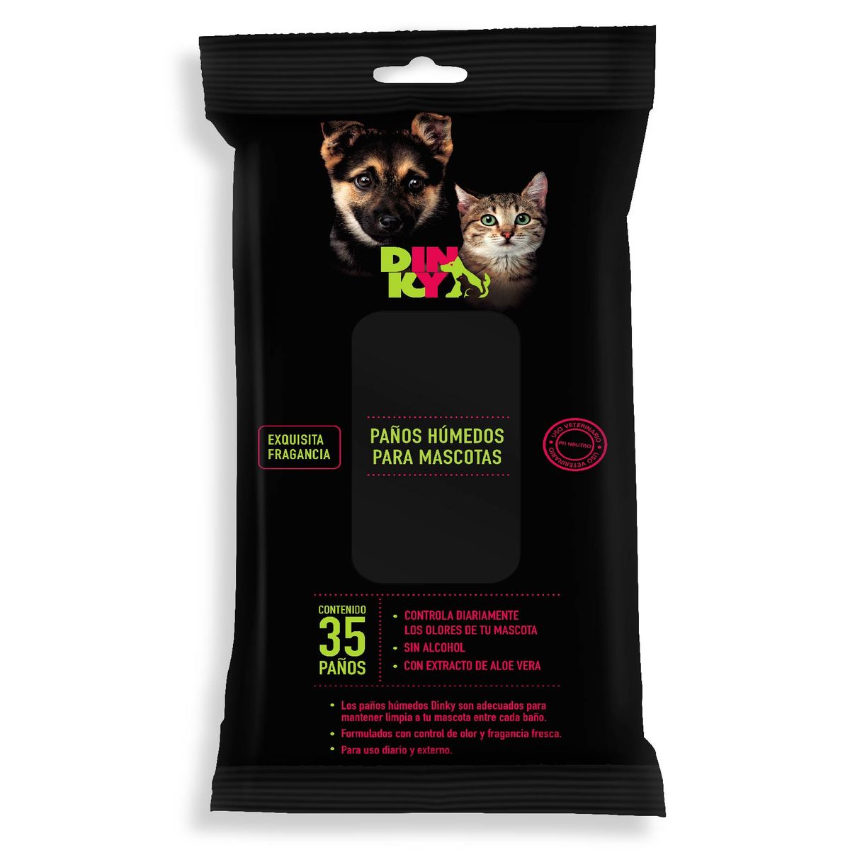 DINKY - Paños Humedos Para Mascotas DINKY