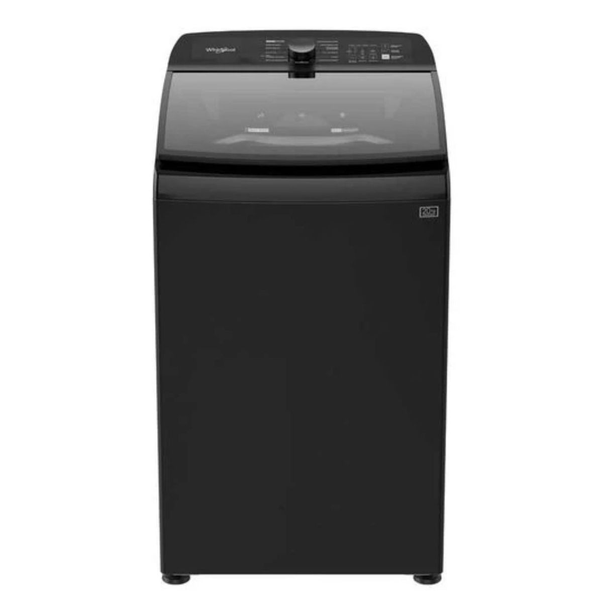 WHIRLPOOL - Lavadora WHIRLPOOL 20 Kilos Carga Superior WW20NNAHLA Negro