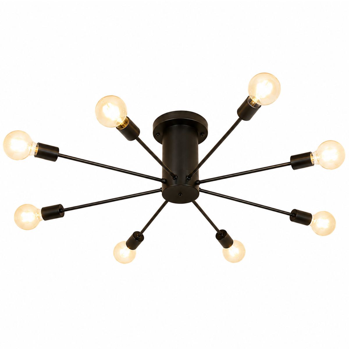 ONE PIXEL - Lampara Vintage Iluminacion Moderna Con 10 Ramas Para Techo