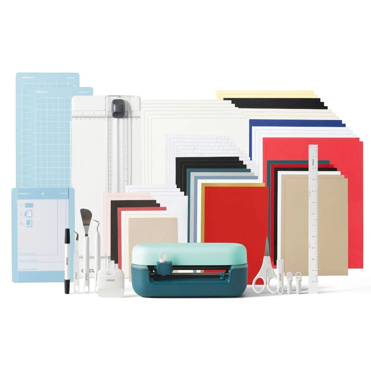 CRICUT - Plotter Inteligente Joy 2 Verde  Crear Proyectos + Herramientas