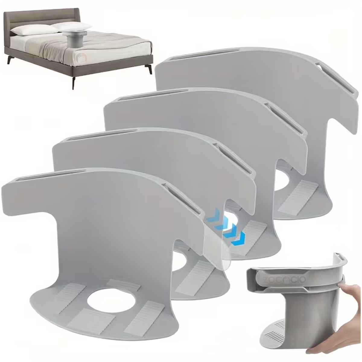 ZOCOCIO - Sujetador De Sabanas X4 Clips Gancho Para Sabanas