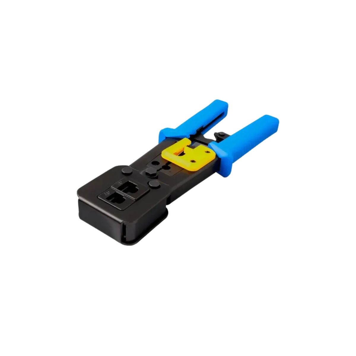 GENERICO - Ponchadora Profesional Rj45 Ez 3 En 1 Rj11 Utp Cat5 Cat6