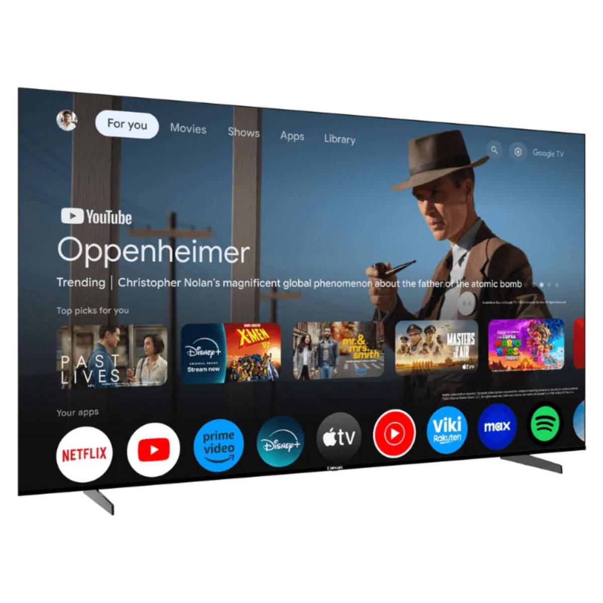 CAIXUN - Televisor CAIXUN 100 C100VAUGQ QLED 4K UHD Google TV
