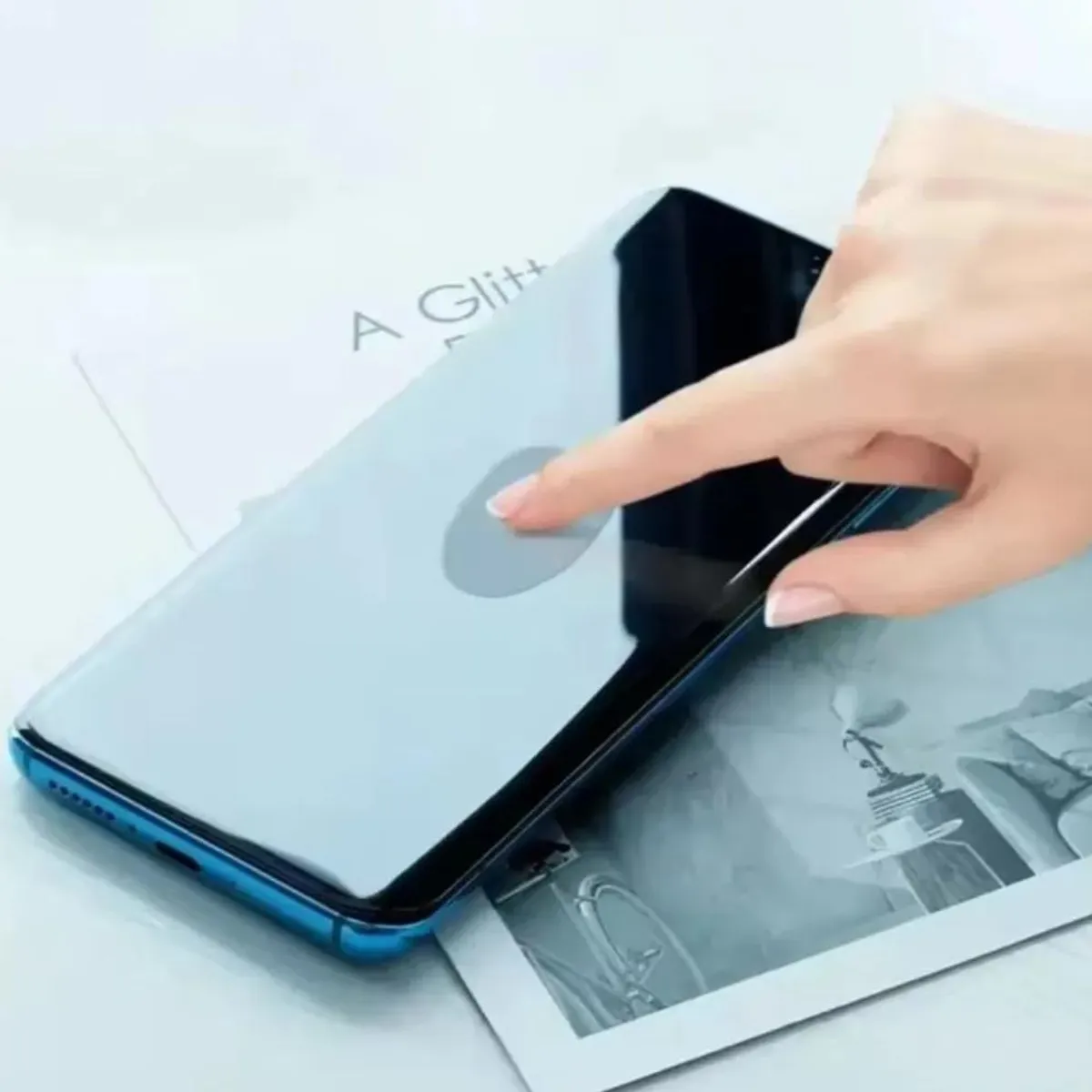 GENERICO - Vidrio Templado Protector De Pantalla Fullcover Curvo Compatible con Honor Magic 6 Lite