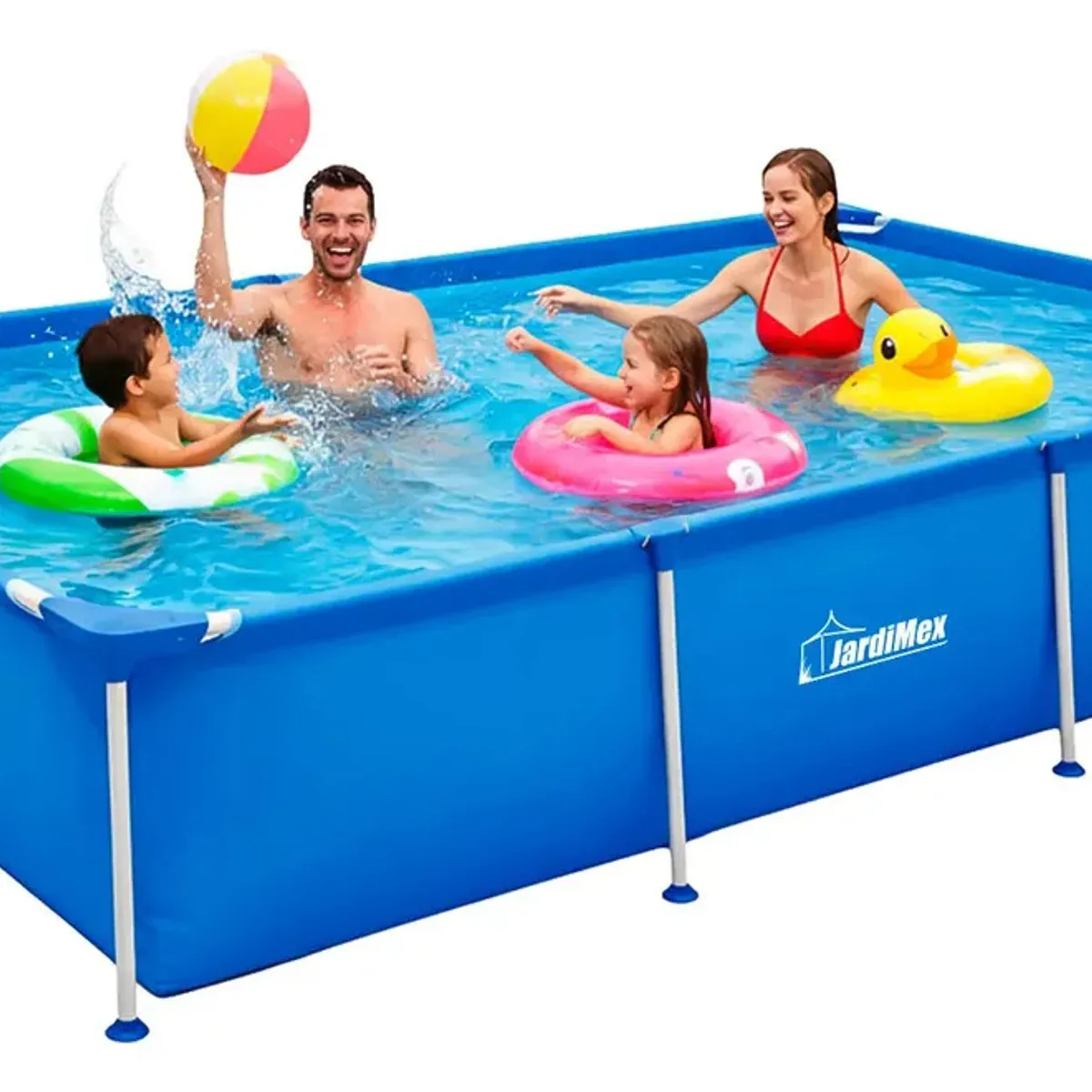 JARDIMEX - Piscina Rectangular Jardimex Estructural 258x179x66 Cm