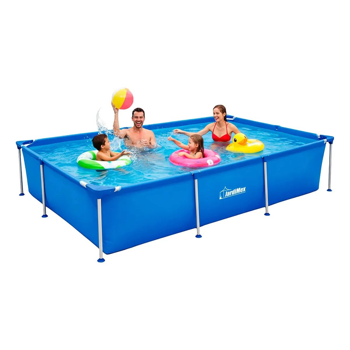 JARDIMEX - Piscina Rectangular Jardimex Estructural 258x179x66 Cm