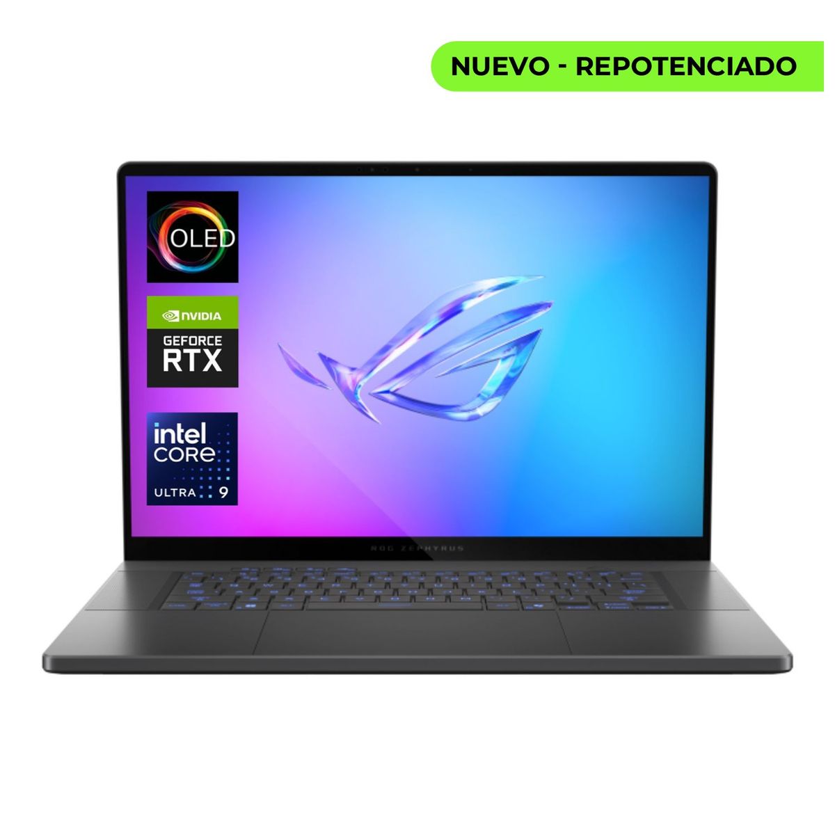 ASUS - PORTATIL ASUS ROG ZEPHYRUS G16 CORE ULTRA 9 285H SSD 1TB RAM 16GB RTX 5070