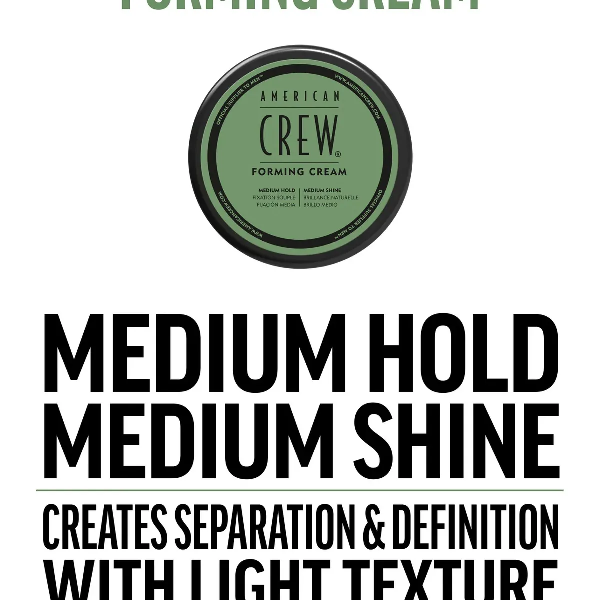 AMERICAN CREW - Cera American Crew forming cream 85g verde