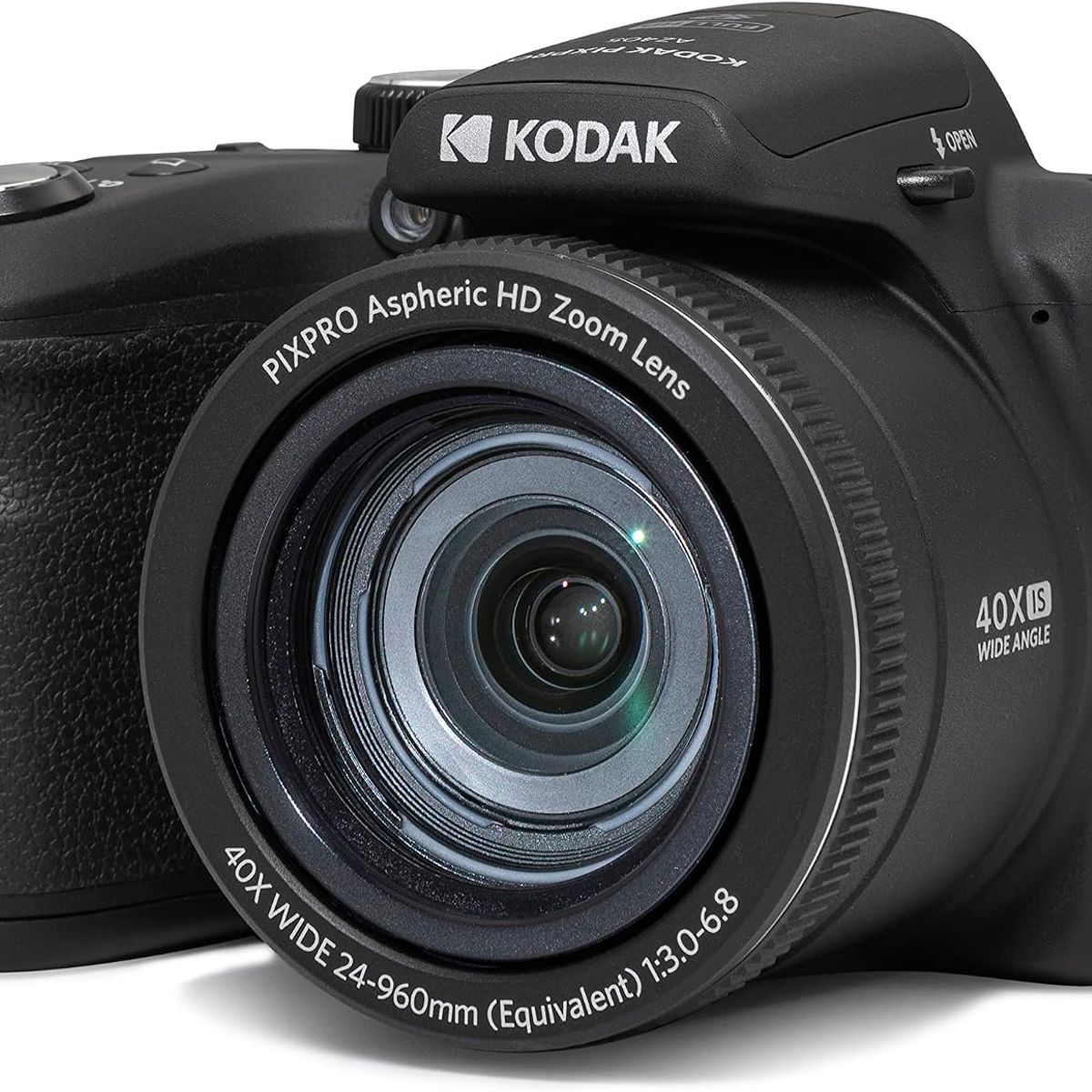 KODAK - Cámara Digital Kodak Pixpro Az405-bk 20mp 40x Zoom 1080p