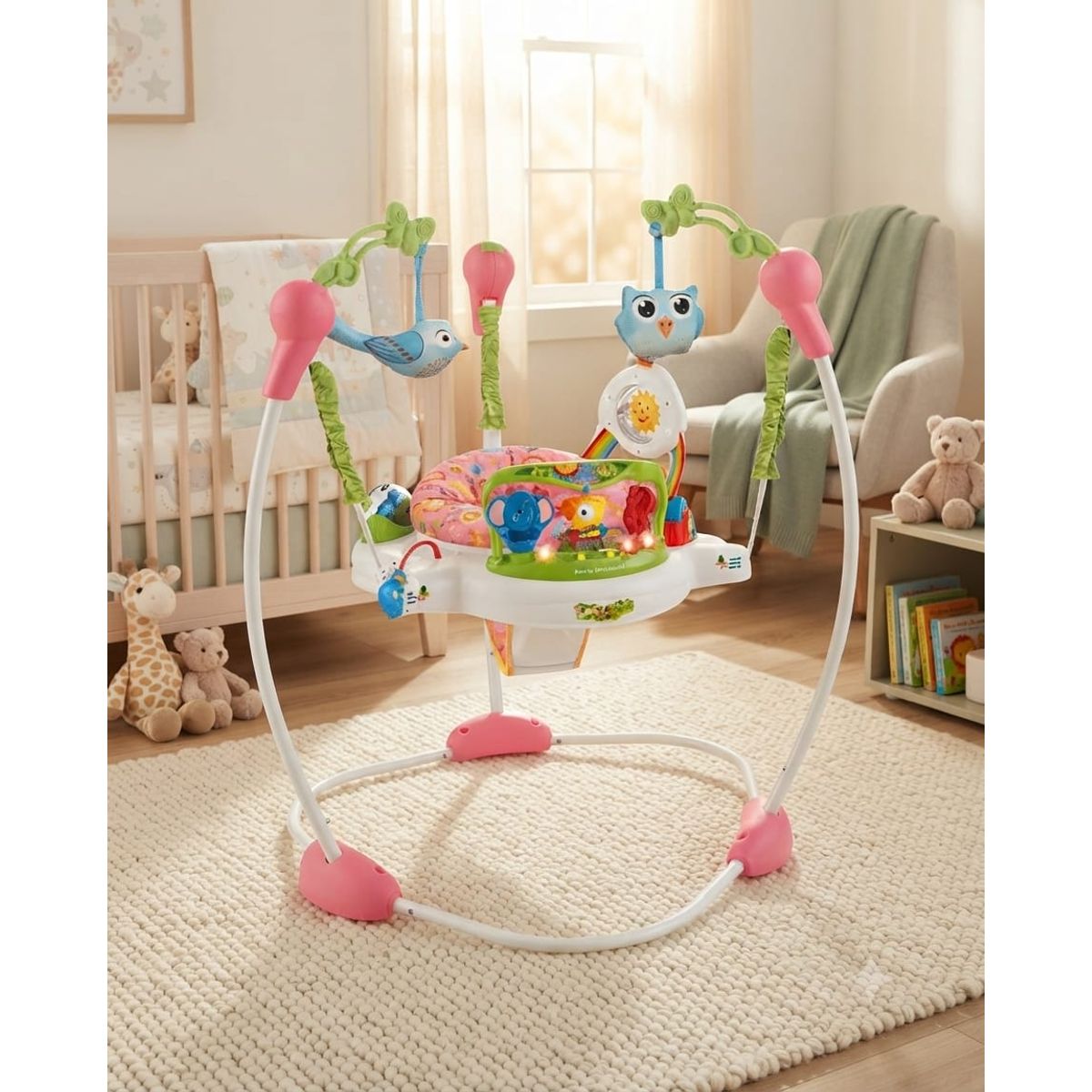 BEBESUNITA - Saltarin Jumper Para Bebe Con Centro De Actividades Musical REF 88612