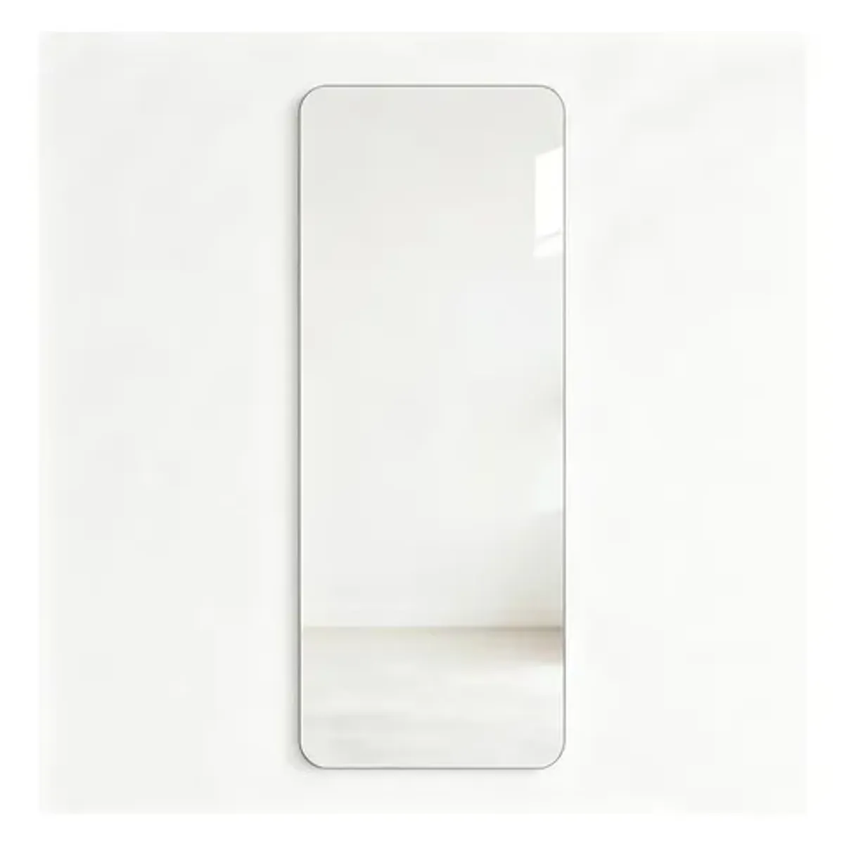 POLASUP - Espejo Acrílico Decorativo Cuadrado Sin Marco Adhesivo Para Pared Sin Perforar Hogar Moderno 120cm