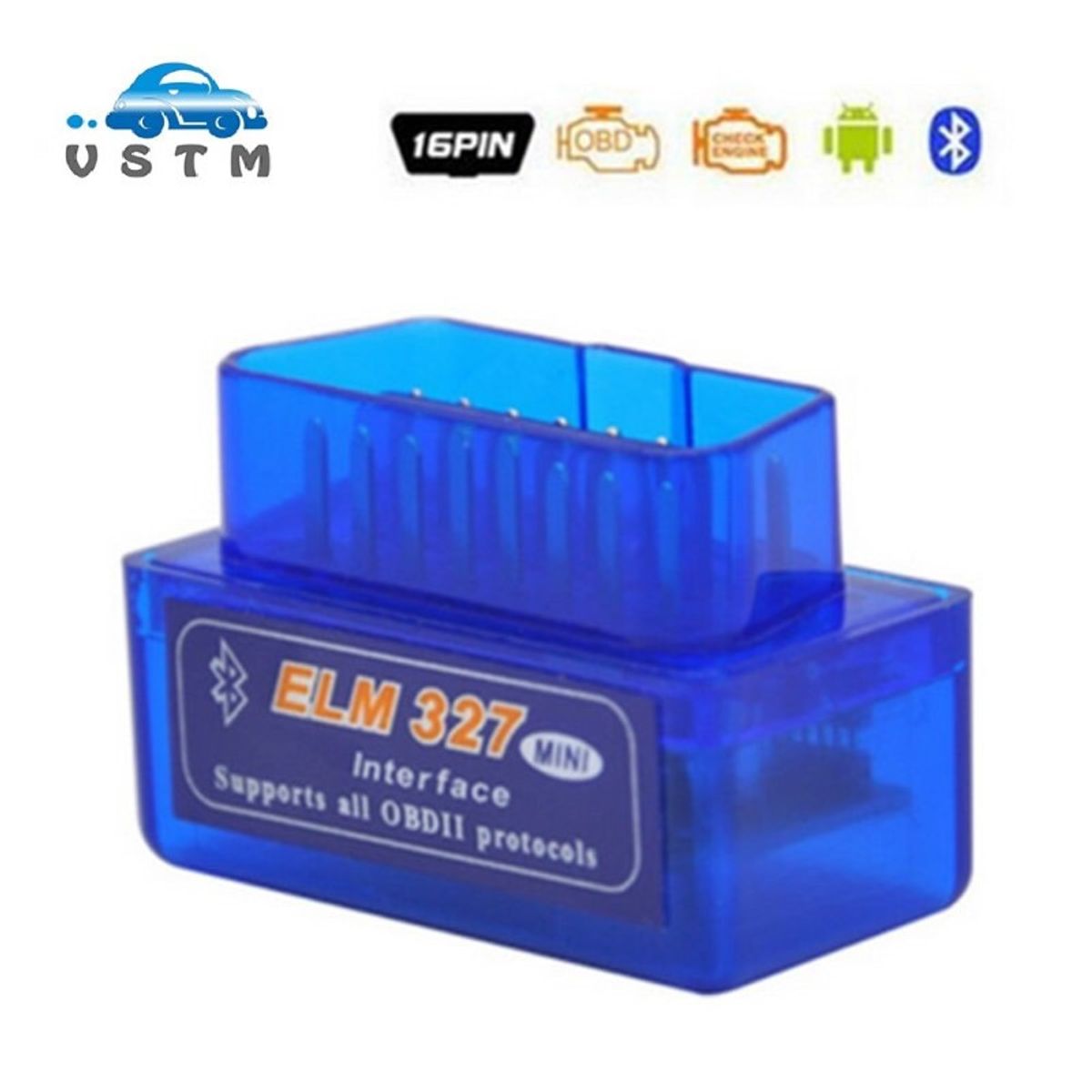 GENERAL - Escaner elm327 automotriz carro bluetooth obd2 vehiculo
