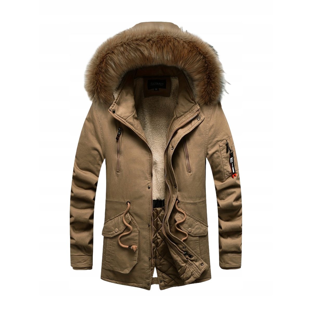 GENERICO - Parka Chaqueta para hombre gruesa invierno
