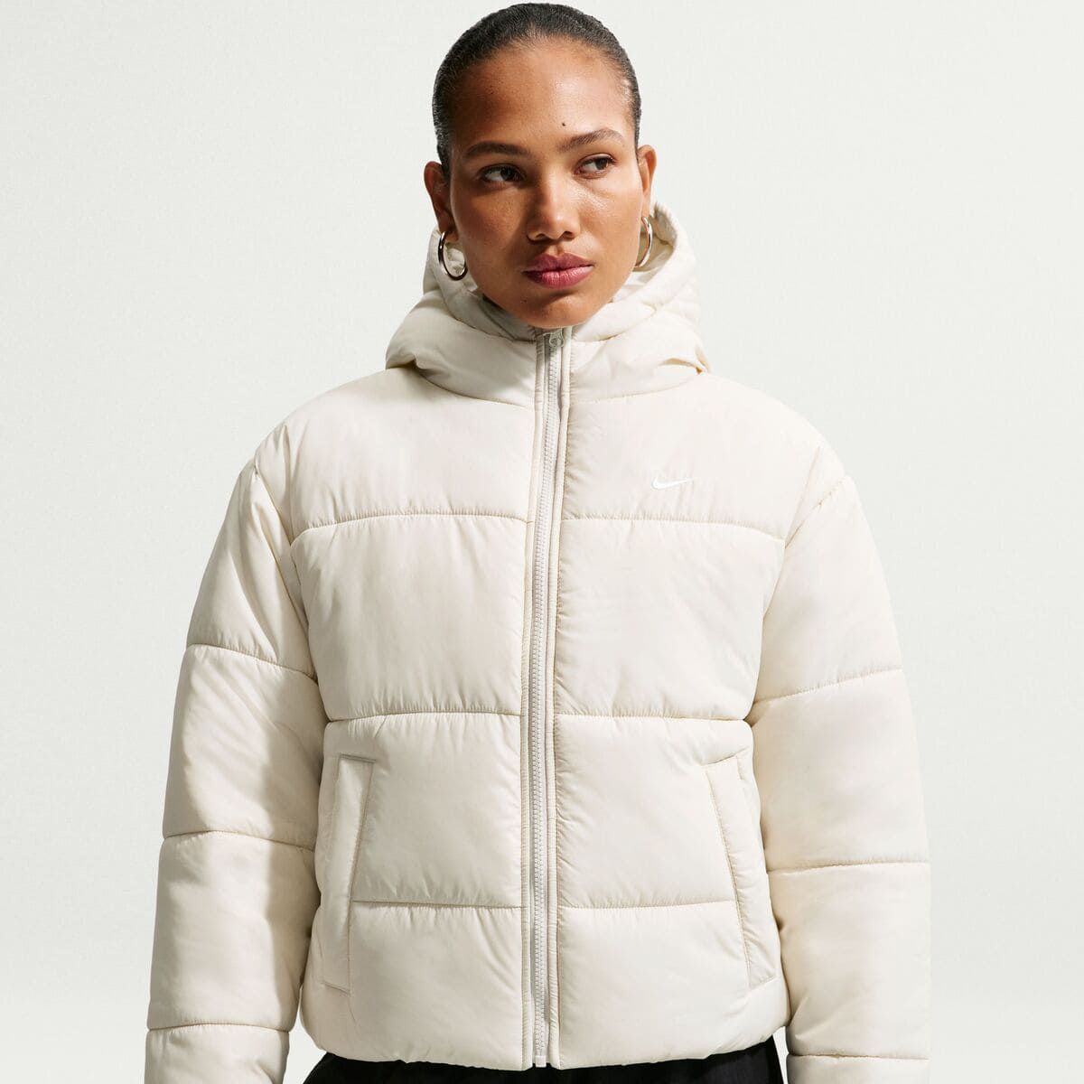 NIKE - Chaqueta Mujer Nike Sportswear Classic Puffer Beige