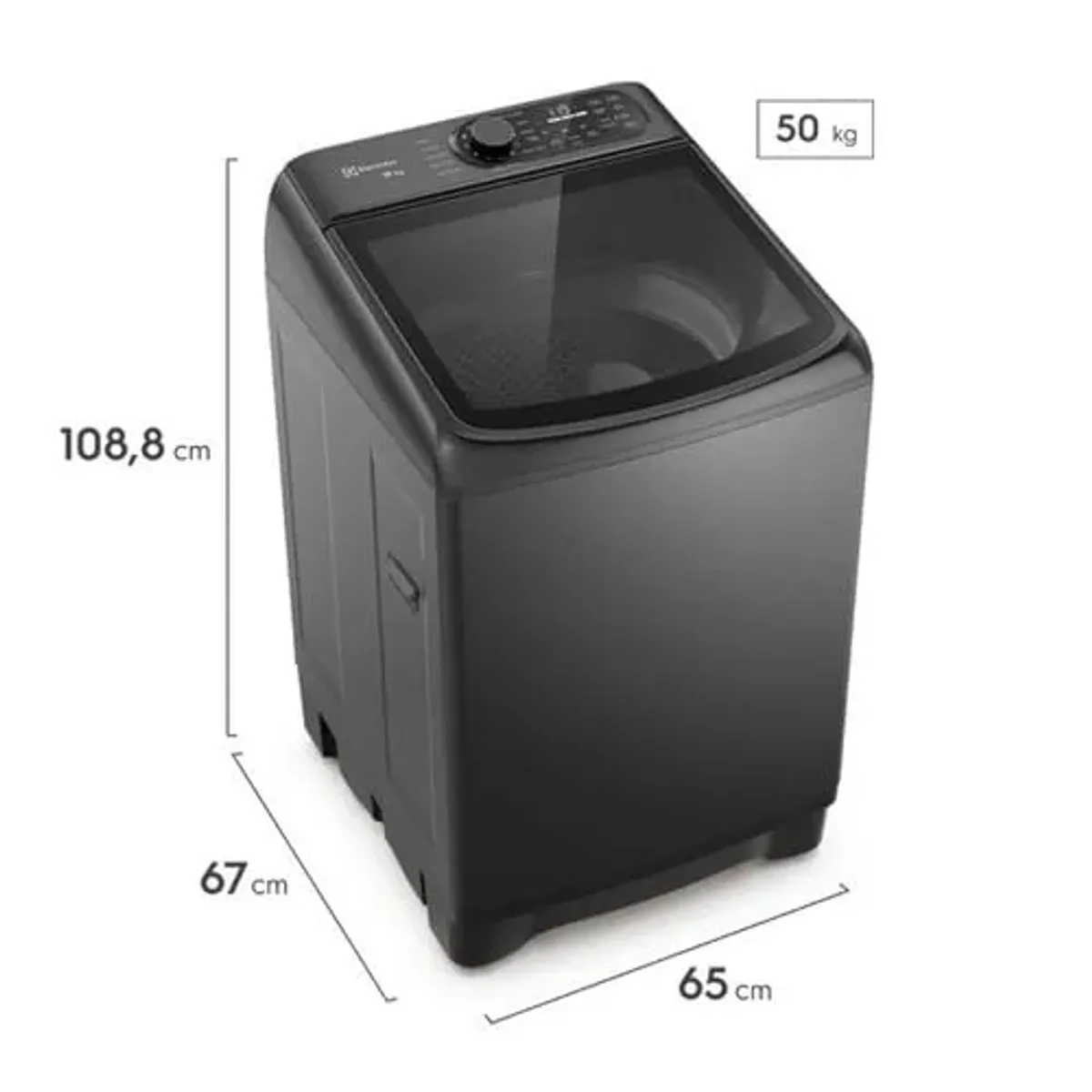 ELECTROLUX - Lavadora Electrolux Carga Superior 19Kg Jet&clean Gris Ónix EWIY19F6XSZX