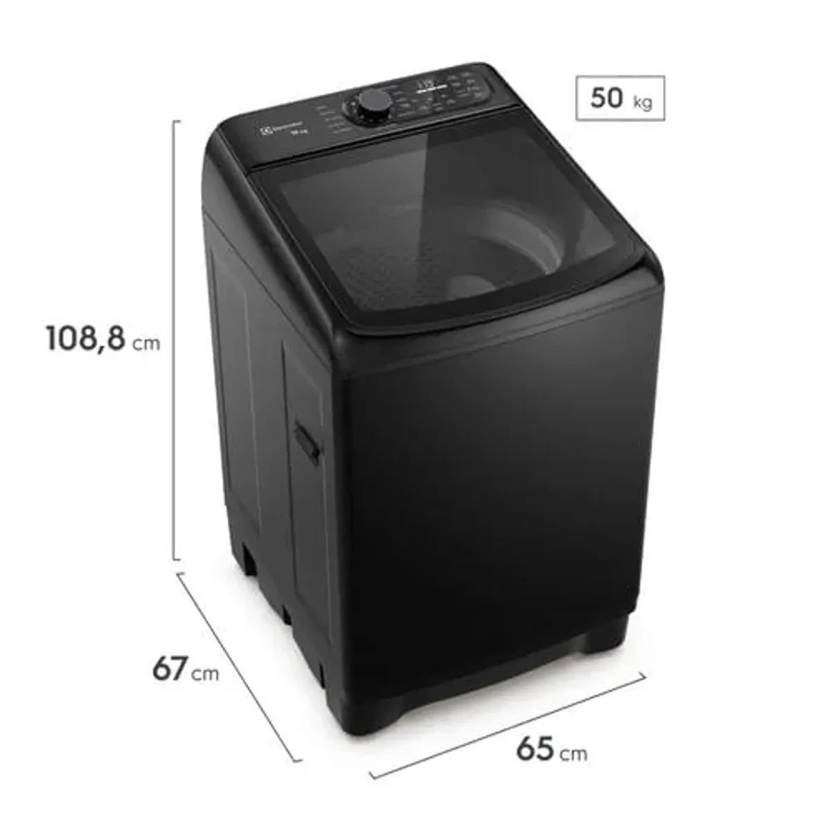 ELECTROLUX - Lavadora Electrolux Carga Superior 19Kg Jet&clean Negra EWIY19F6XSZB