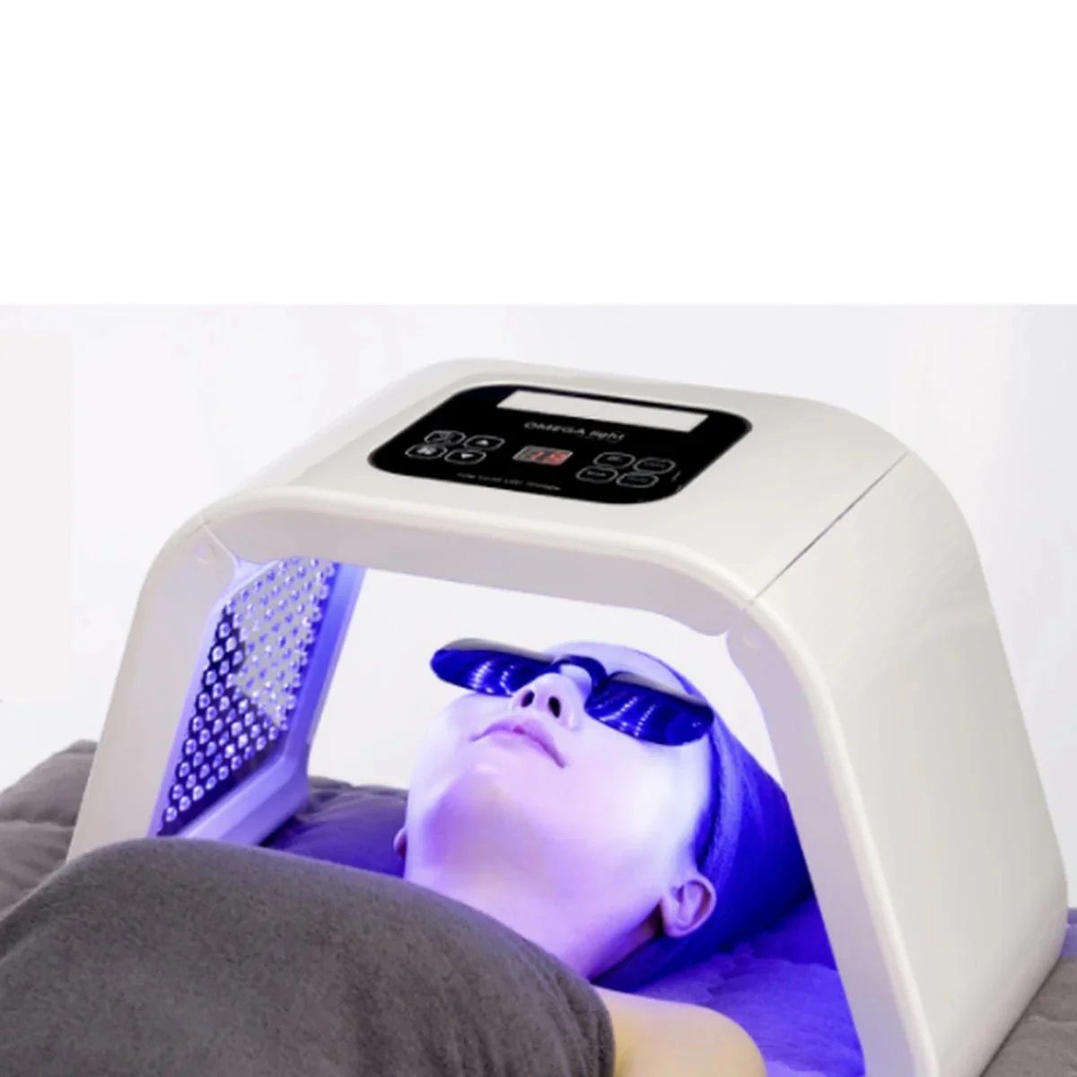 GENERAL - Lampara Fotonica Facial Corporal Led Omega 7 Colores