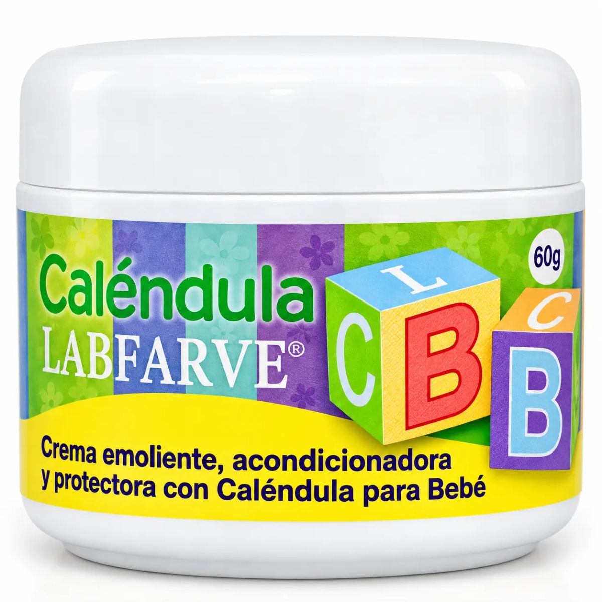 LABFARVE - CREMA DE CALENDULA ABC X 60 GR. ANTIPAÑALITIS BEBES/ LABFARVE
