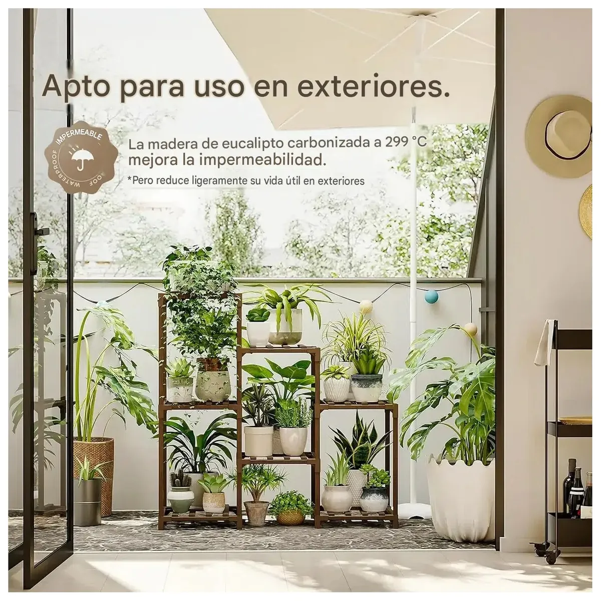 OEM - Soporte Para Plantas Estante De Interior O Exterior