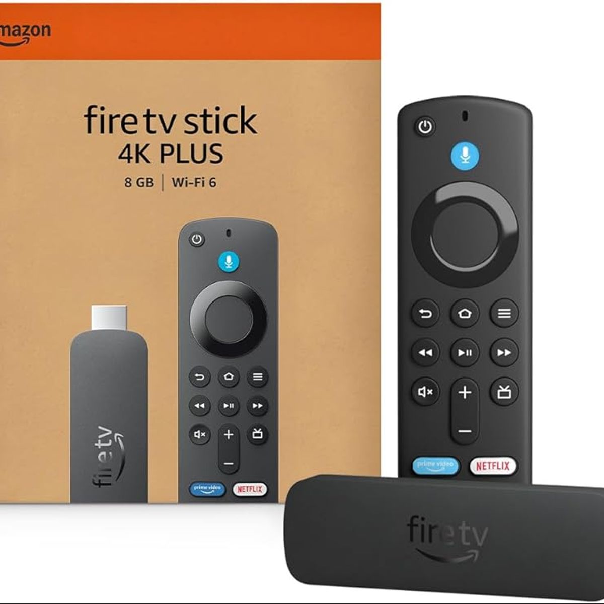 AMAZON - Amazon Fire TV Stick 4K Plus - Dispositivo de Streaming Ultra HD con Alexa