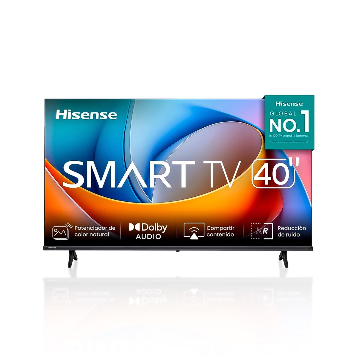 HISENSE - Televisor Hisense 40″ Smart TV Full HD 40A4NV S.O VIDAA