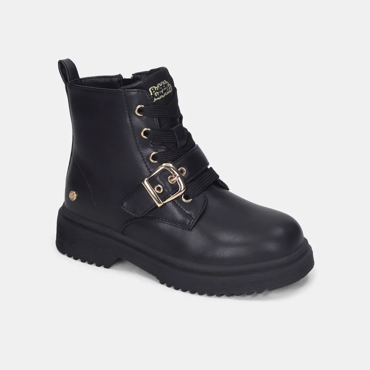 BUBBLE GUMMERS - Botines Para Niña Bubblegummers Negro New Moscu Junior Girls 6 +