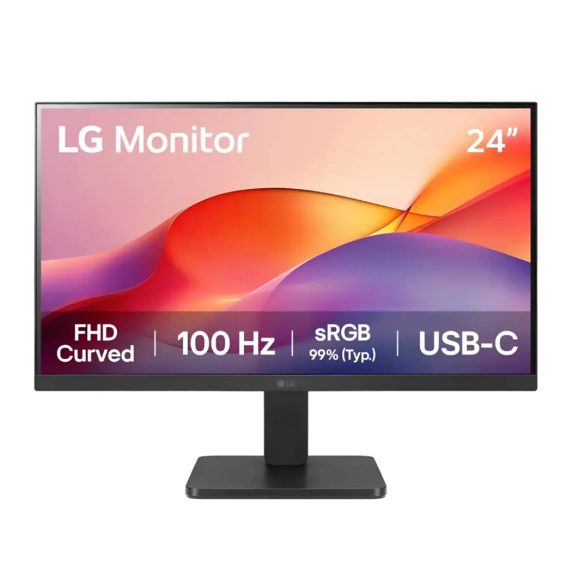 LG - MONITOR LG 24 CURVO FHD 100HZ