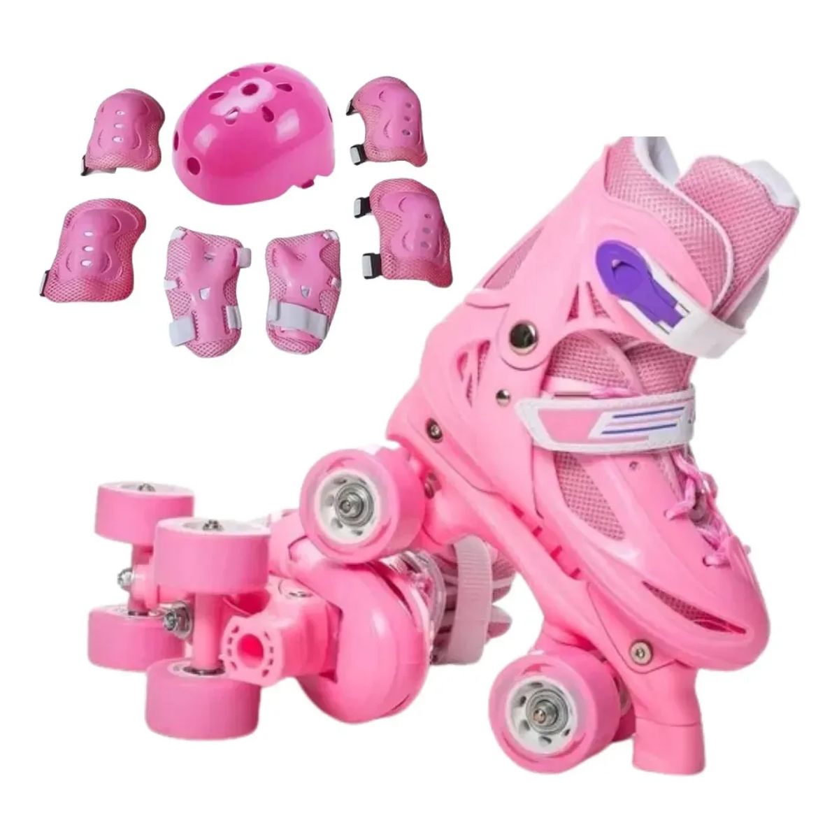 U BUY - Patines Infantiles Más Protectores Y Cascos  S