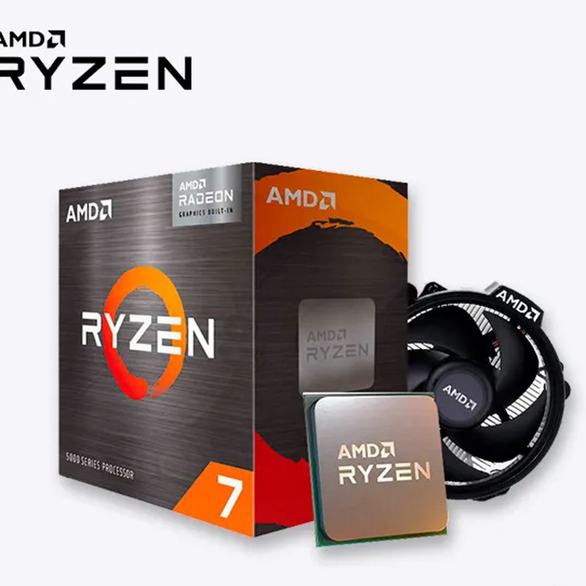 AMD - Procesador AMD RYZEN 7-5700G Para Socket Am4, Eficiencia y Estabilidad