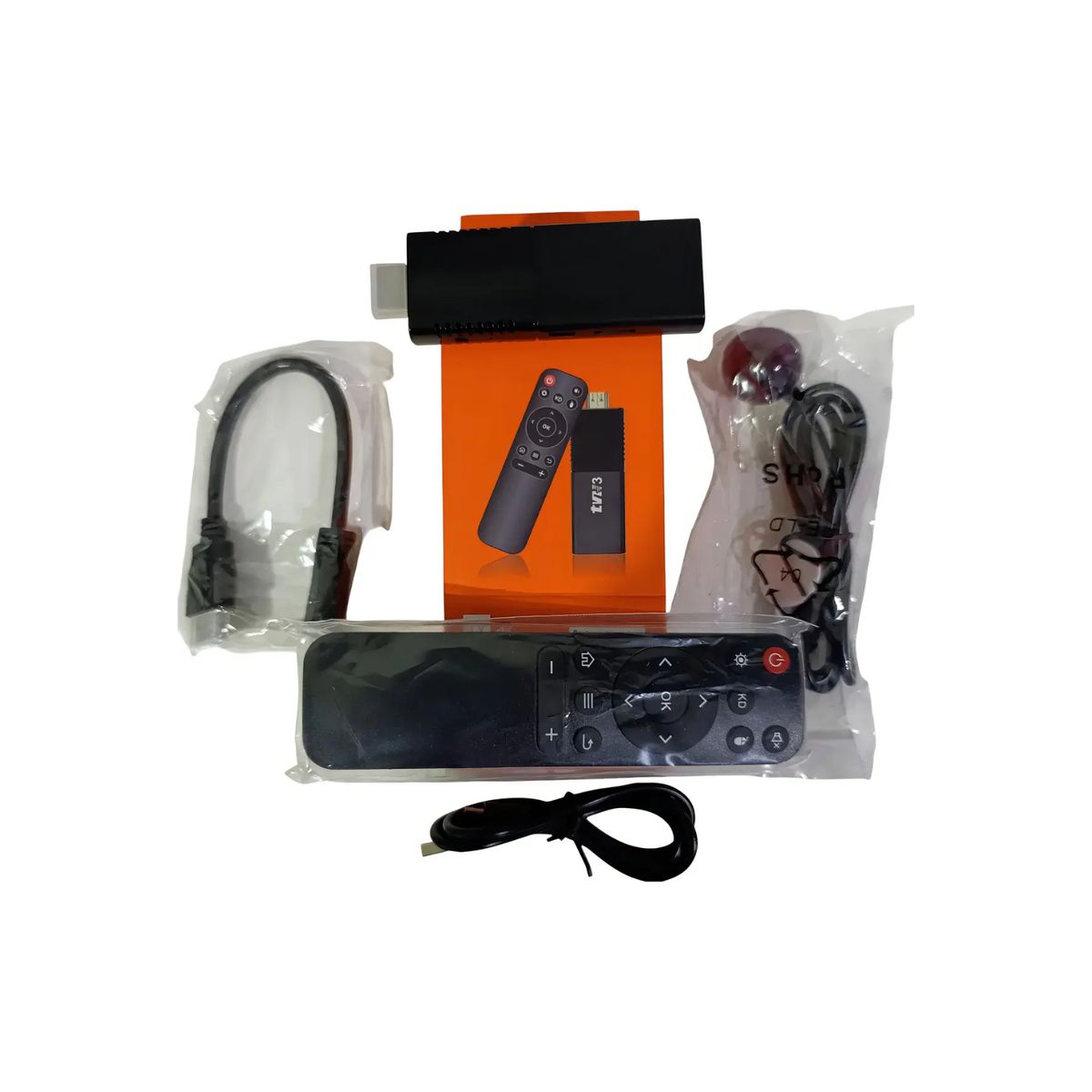 AFM - Tv Stick 4k Android 14.0 128gb 8gb Negro Con Hdmi Netflix Tipo De Control Remoto Estándar