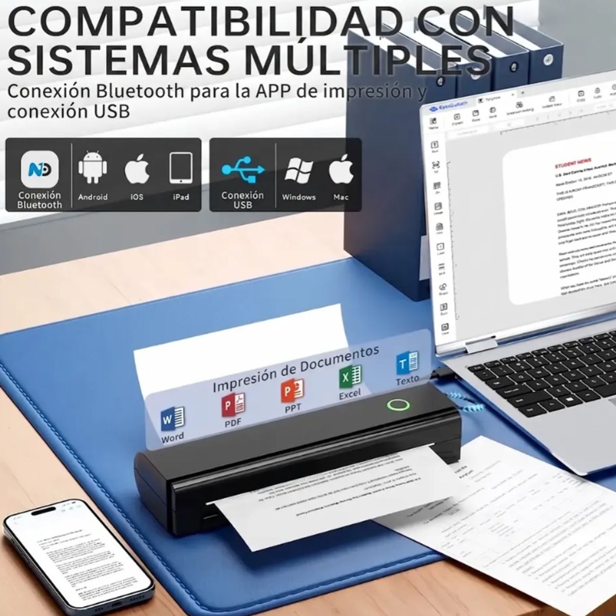 IDEAL - Impresora Portatil termica
