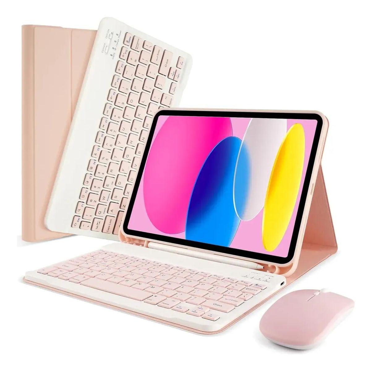 GENERICO - Forro Estuche Teclado+Mouse+Lápiz TABLET XIAOMI POCO PAD 12.