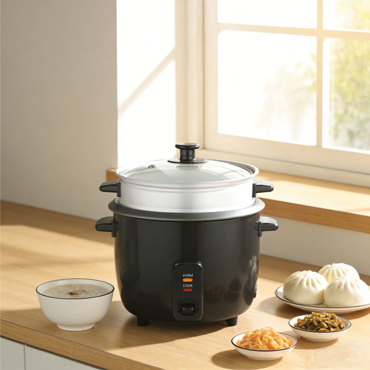 NOBELSOUND - Olla Arrocera Eléctrica 1.8l Automática 700w