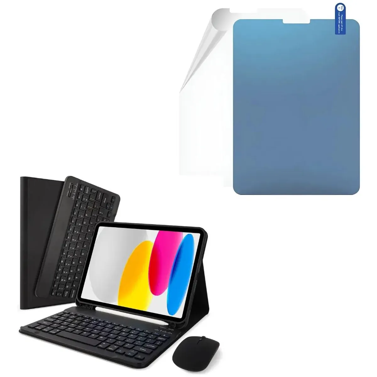 GENERICO - Forro Estuche Teclado+Mouse+Paper Like TABLET XIAOMI POCO PAD 12.1